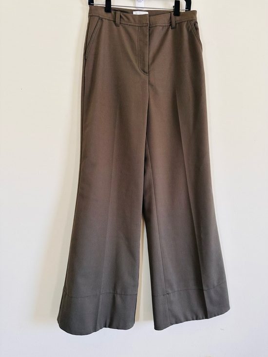 H&M Pants - H&M Wide Leg Trousers Khaki Green Size 6
